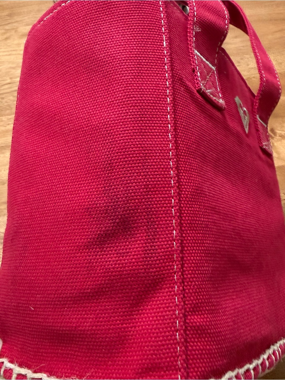 Roxy Red Canvas Mini Tote - Roxy - Picture 4 of 5